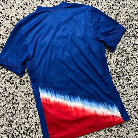 Nike Dri Fit Soccer Jersey USMNT USA 2024/25 Away Blue FJ4277-417 Men’s Small - Picture 14 of 16